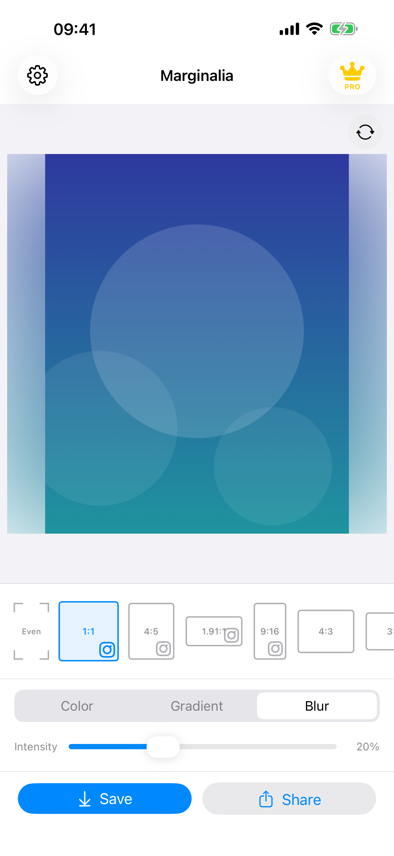 Border Insta Photo app screenshot